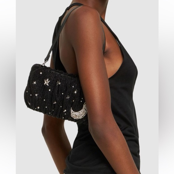 NWT Staud Beaded Bean Bag Starry Night πRareπ - Picture 10 of 16